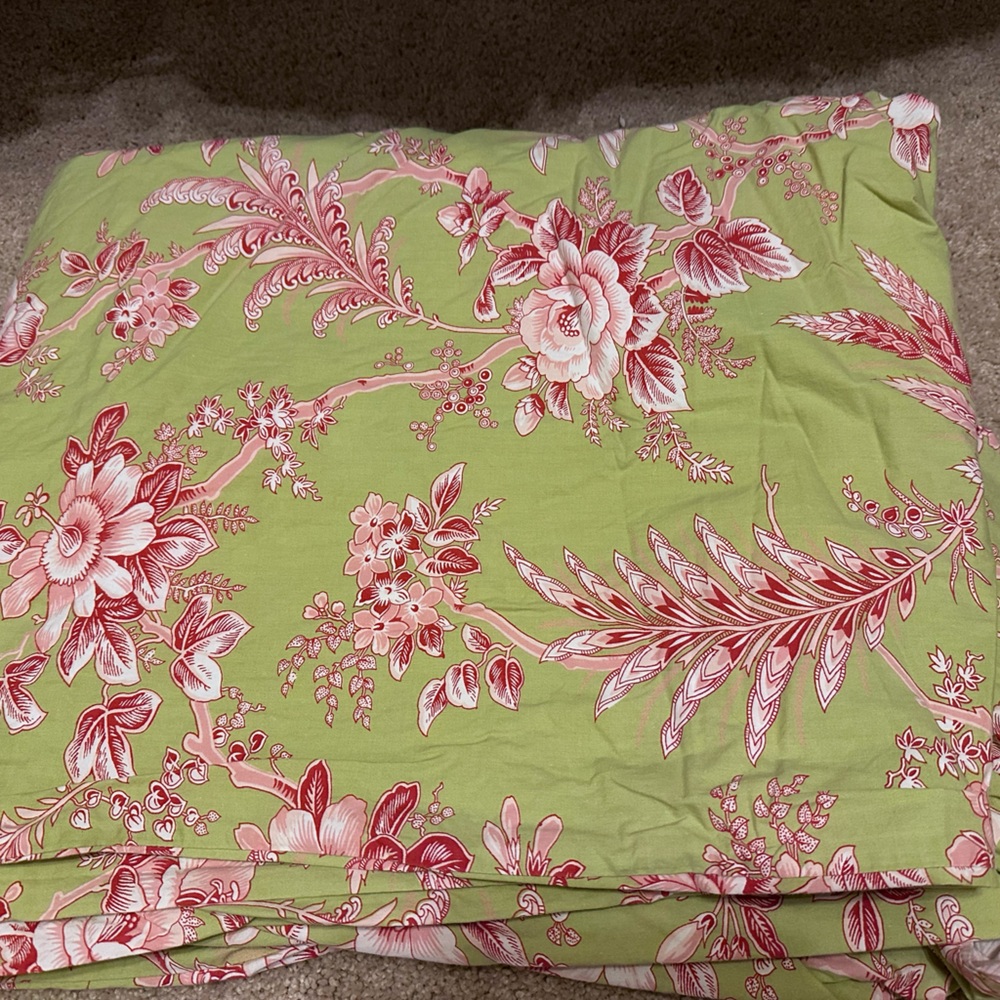Pottery Barn Chantal Toile Twin Duvet Cover